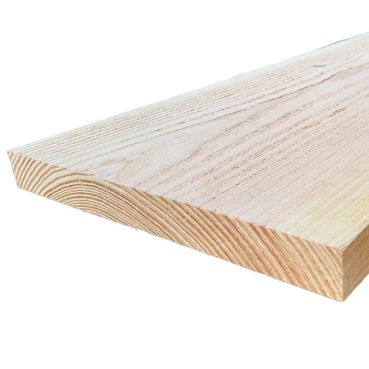 Douglas plank 32x200 mm fijnbezaagd